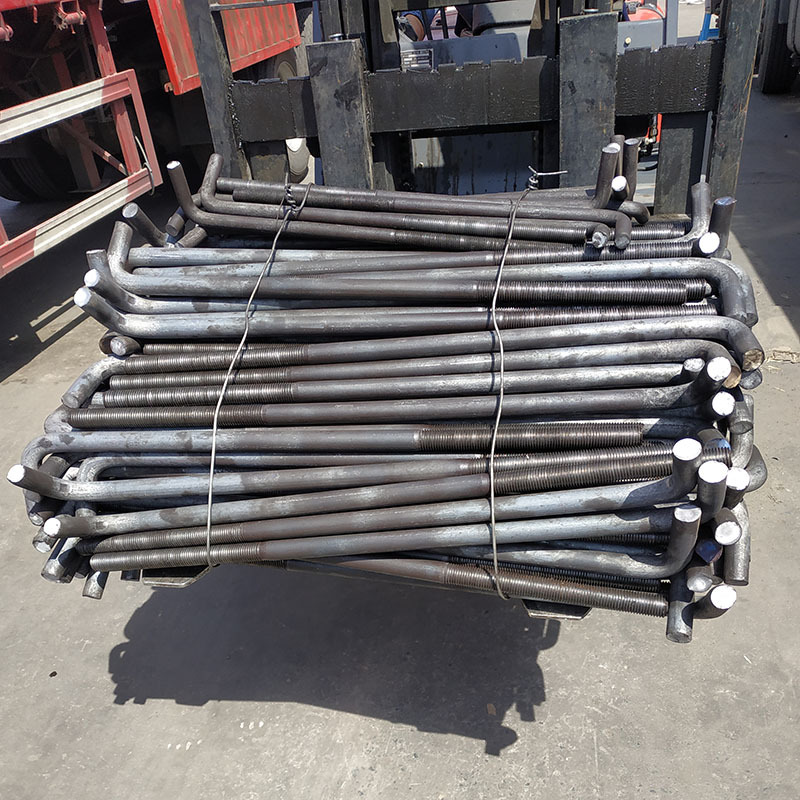 地脚螺丝预埋地基地脚螺丝路灯专用7字热镀锌地脚螺丝地脚螺栓