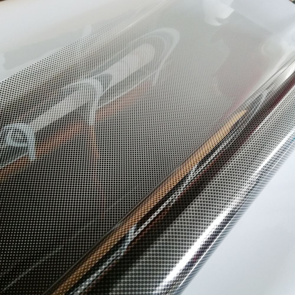 黒色圆点渐变膜1.52米宽幅玻璃装饰膜圆点装饰膜玻璃膜