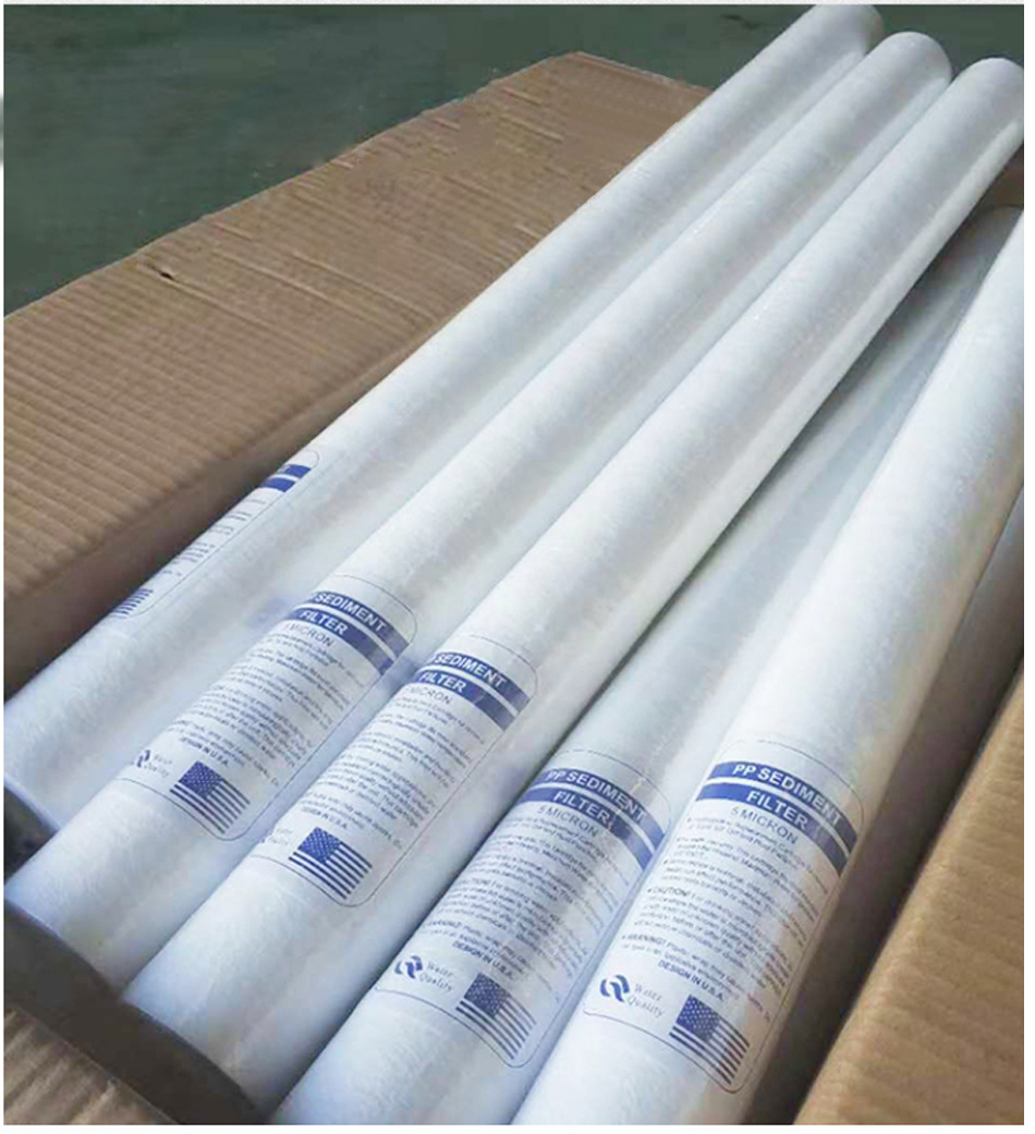 精密保安过滤器净水器滤芯10寸20寸30寸40寸工业熔喷pp棉滤芯通