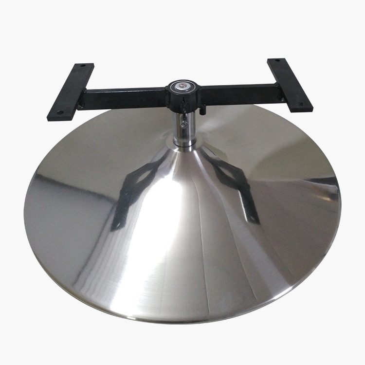 不锈钢镀银拉丝表面可330度旋转底座 吧椅沙发款 佛山厂家