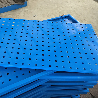 厂家直销洞洞板方孔挂板五金工具挂板多功能挂板金属板网加厚