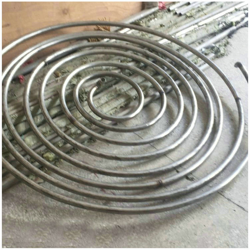 304蒸汽盘管弯管冷凝管弯制扶手加工异型定制冷热交换器钛铜