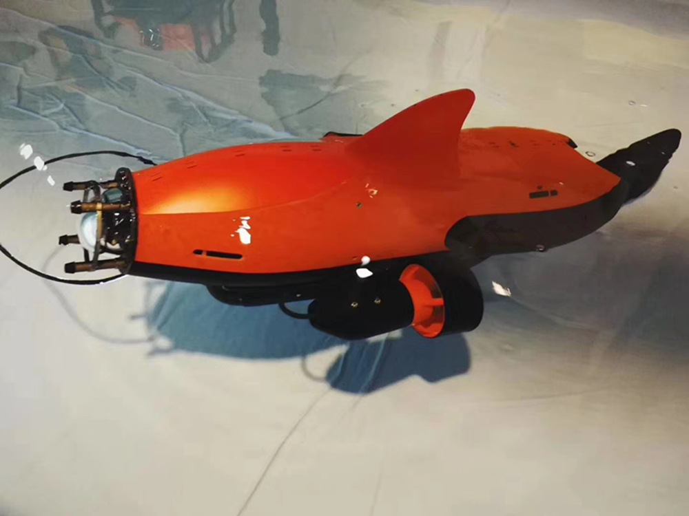 无缆潜航器仿生尾鳍无刷推进器水下大型工业检测仿生鱼水下机器鱼