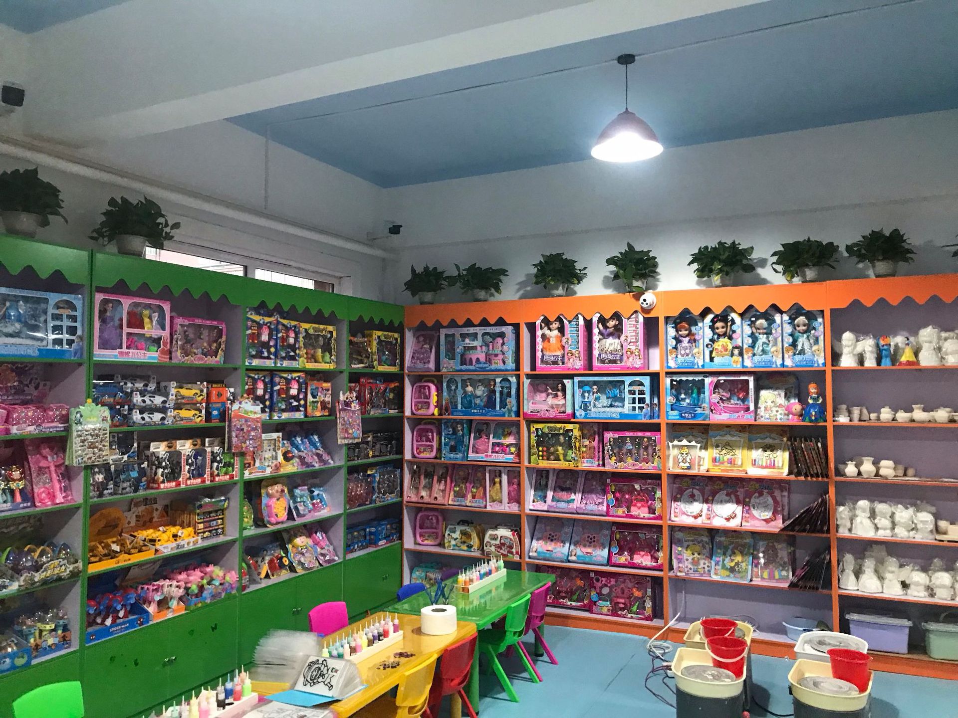 木质母婴店货架 商场超市玩具店孕婴店展示架儿童玩具单面展示柜