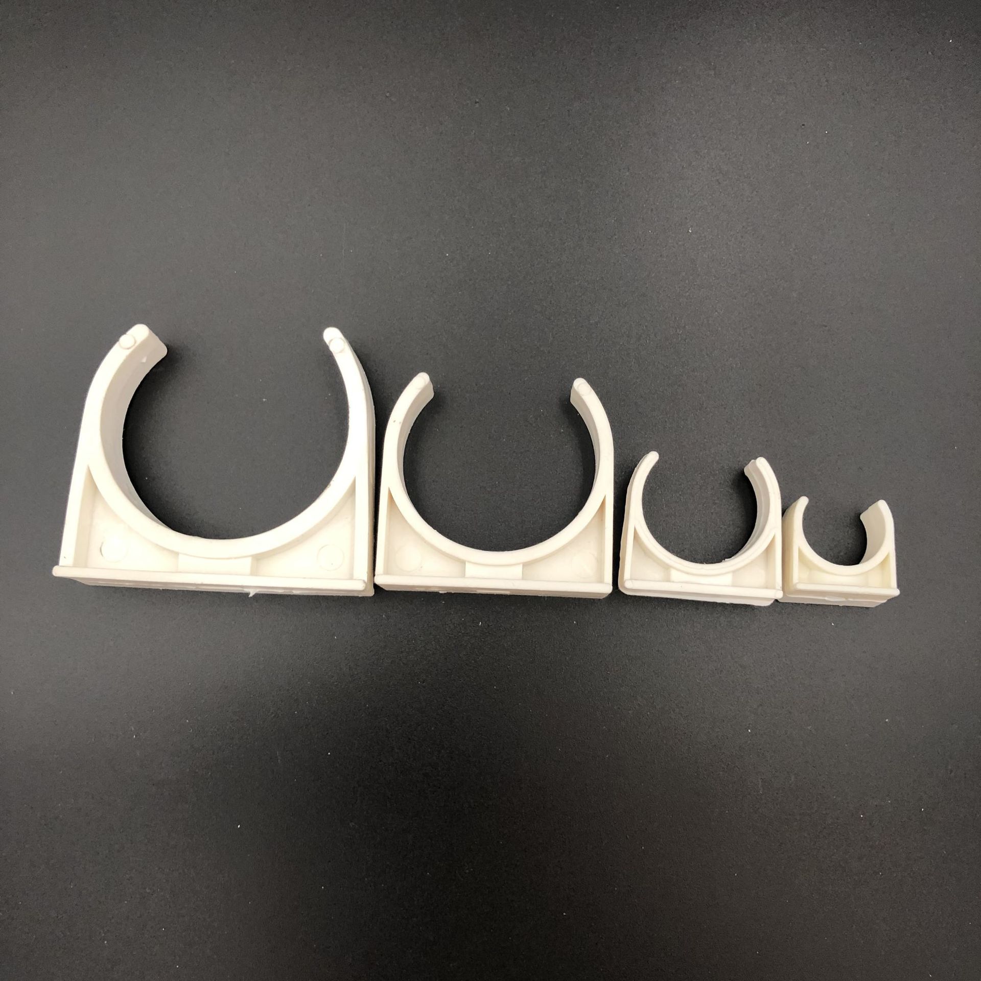 ppr管材配件dn20水管管卡塑料u型卡1寸/4分/6分水管卡子固定卡扣