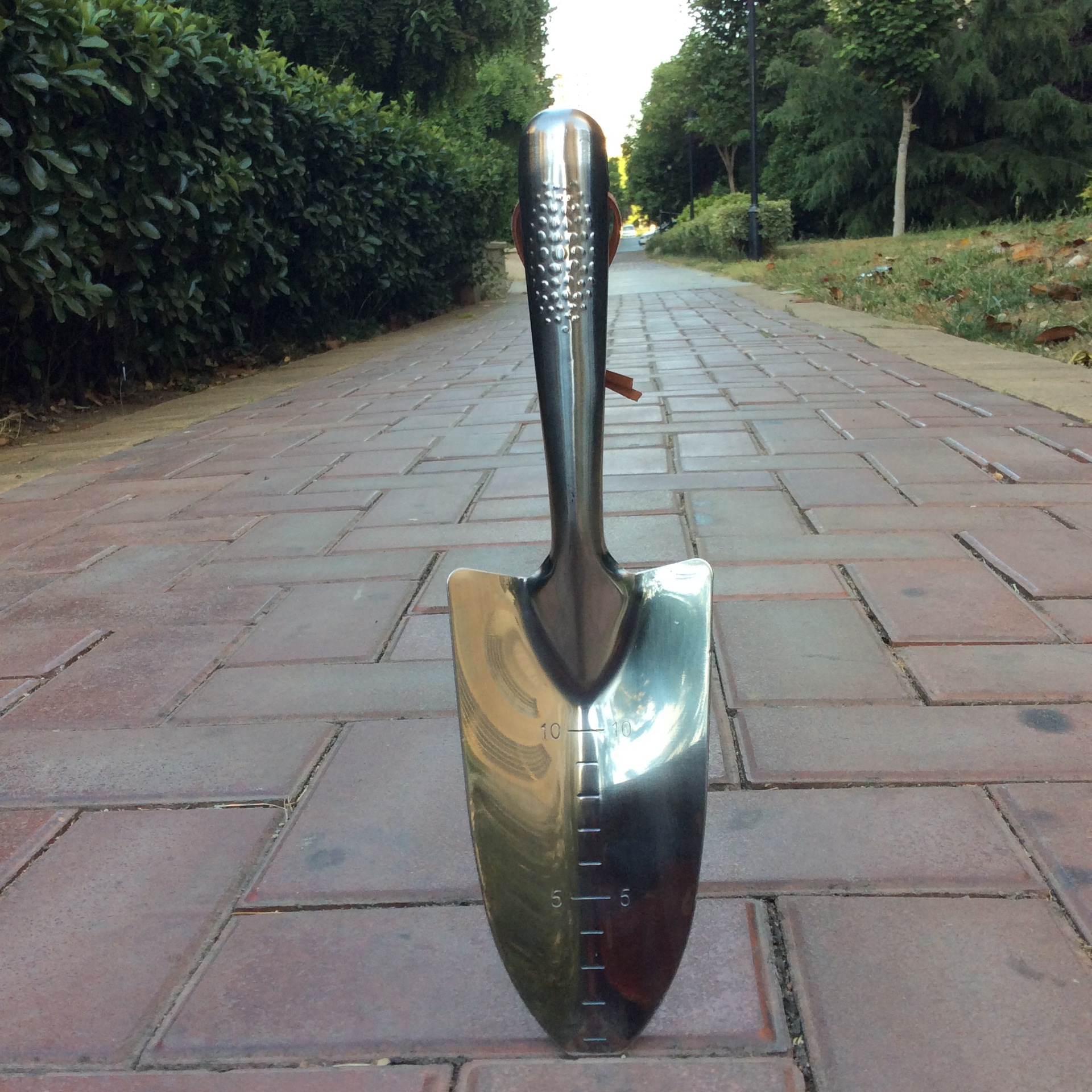 户外园艺小尖铲 不锈钢花铲 儿童小铁锹 花园小铲子 园林园艺工具