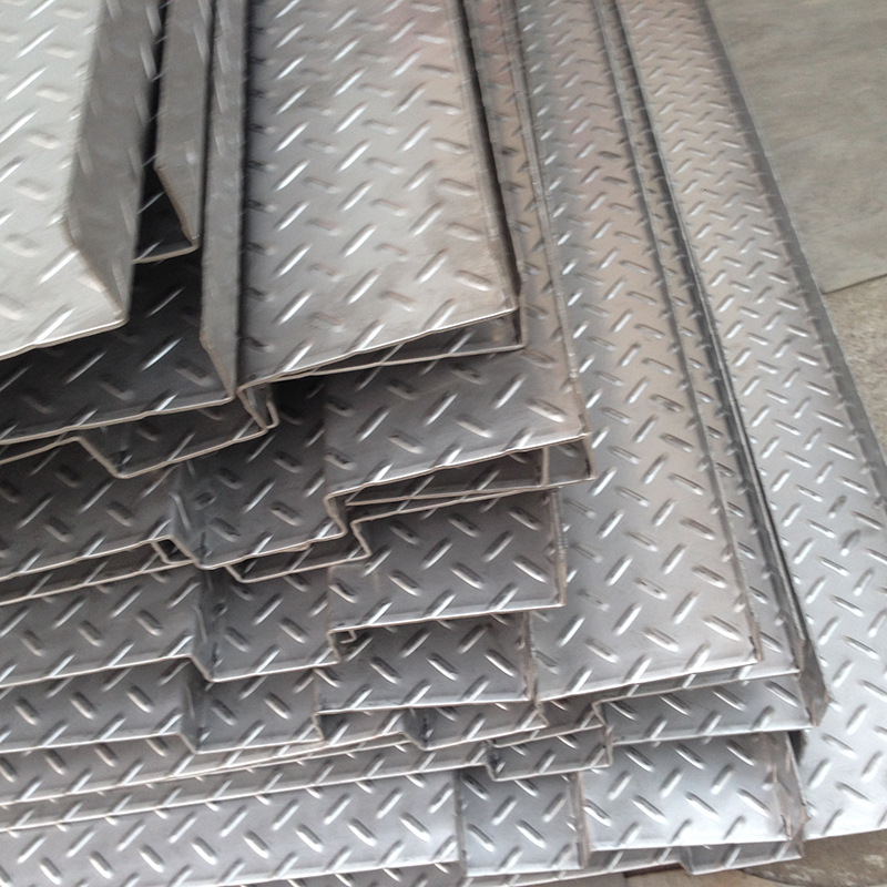 不锈钢花纹板304不锈钢板不锈钢防滑板 可加工定做楼梯踏步专用板-五