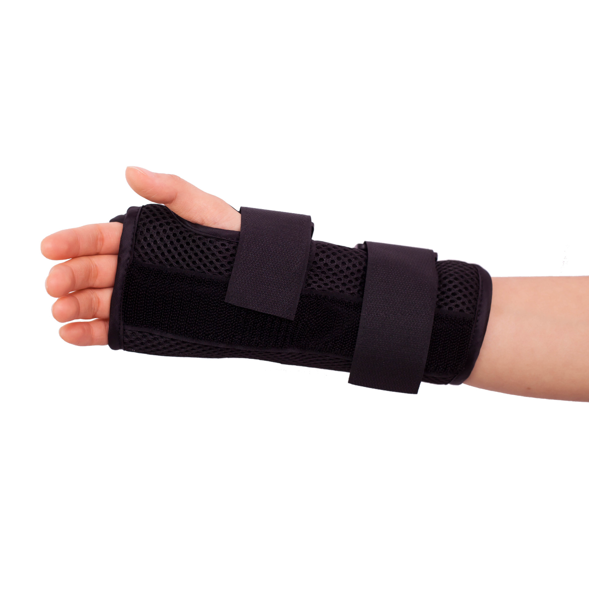 现货批发医用透气护腕前臂腕关节固定带骨折康复带夹板护套
