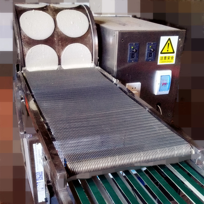 厂家直销商用烤鸭饼春卷皮鸡蛋皮卷馍皮卷饼皮机器定制生产专拍