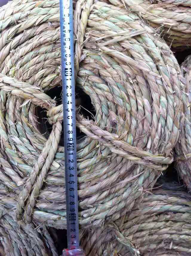 产地货源 绿化草绳子 大棚保温捆树干包土球 批发稻草绳