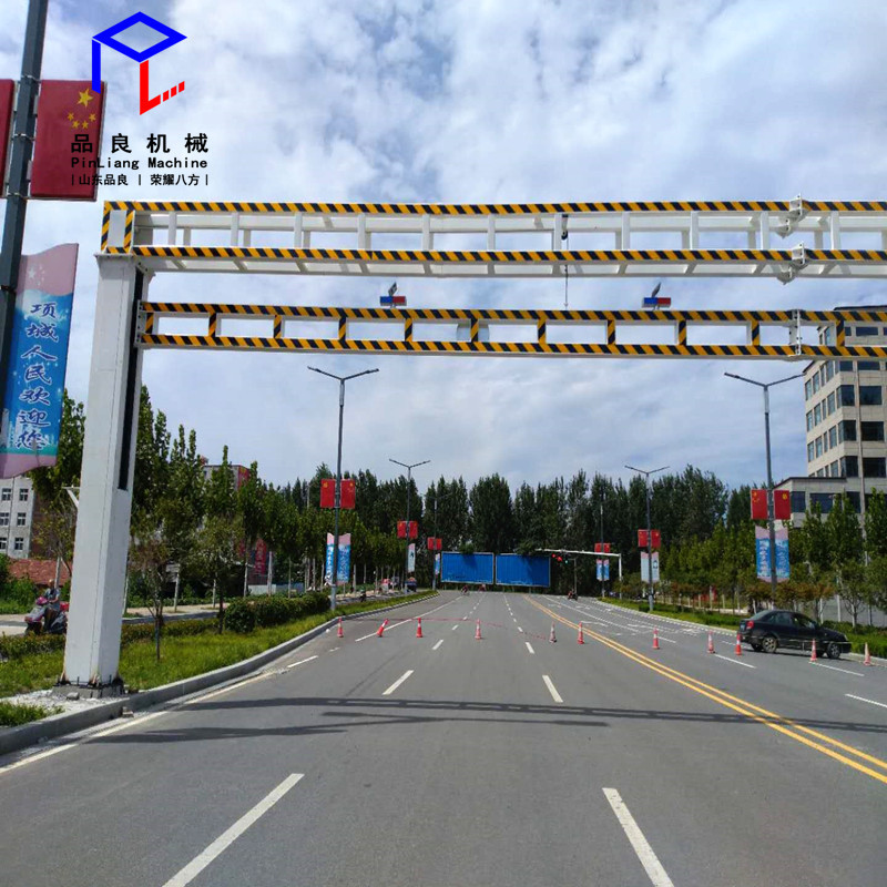 非标定制桥梁涵洞铁路治超站智能升降限高门架手动电动液压限高架