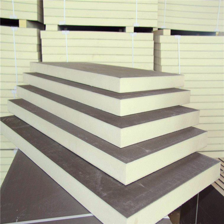 专业生产聚氨酯复合板 阻燃b1级 双面水泥基 屋面保温 10mm-100mm