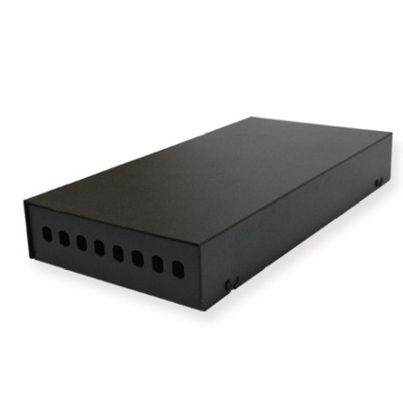 12口光纤盒fc/sc/st/lc光纤配线架 光缆熔纤盒 模块化终端盒厂家