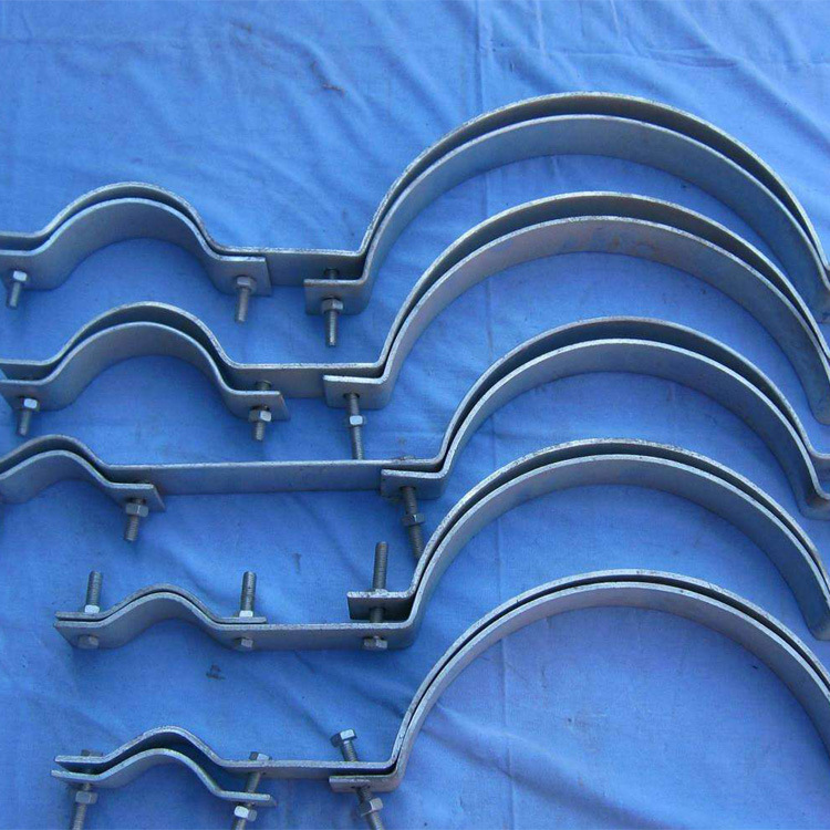 厂家直销单吊抱箍镀锌双吊抱箍热规格齐全电力电缆紧固件量大从优