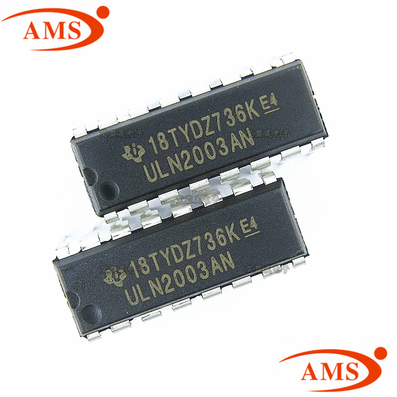 uln2003apg uln2003 dip-16 直插功放达林顿驱动器ic 全新现货