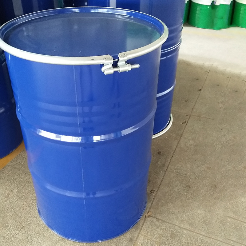 厂家批发200l开口桶 加厚200l化工桶 圆形涂料铁桶 烤漆油桶