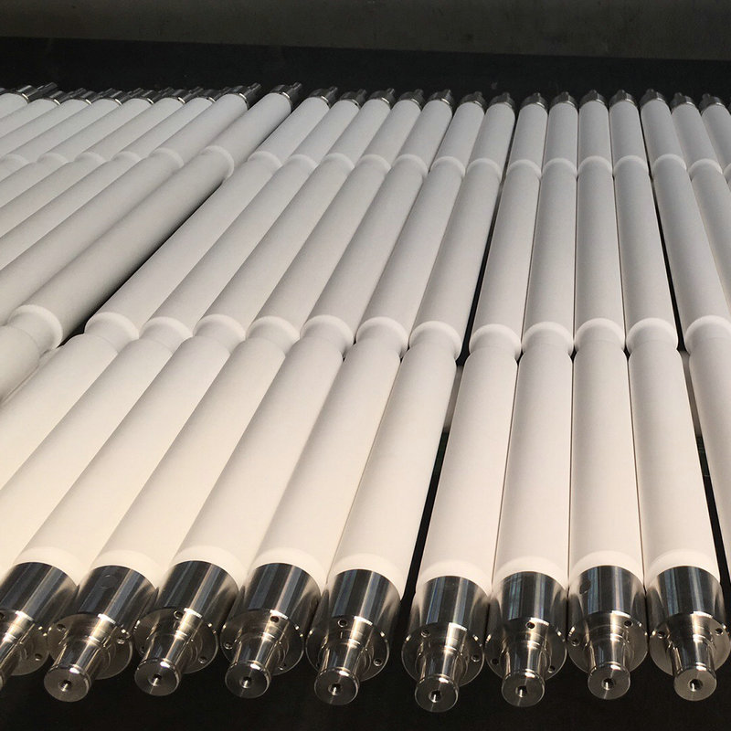 厂家供应耐高温熔融石英陶瓷辊棒 玻璃钢化铝用石英陶瓷棒可定制
