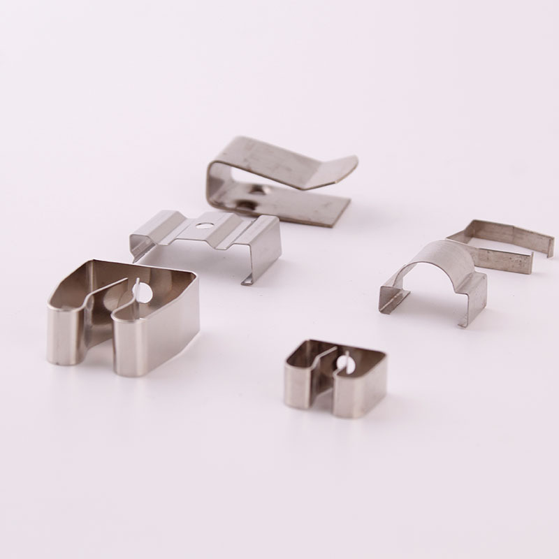 厂家现货批发 夹片弹簧 不锈钢压片 v型u型片弹簧多规格免模具费