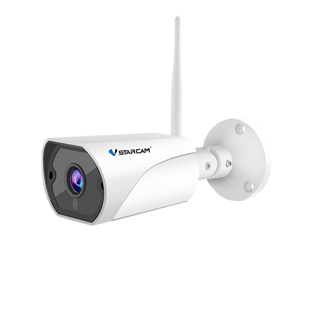 无线1080p高清远程监听录音ar监控摄像头 ai智能报警监控摄像枪机