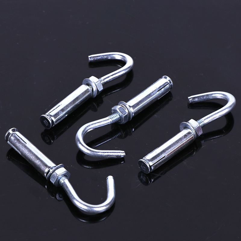 厂家批发 不锈钢膨胀钩螺丝 可定制吊钩拉钩螺栓 秋千挂钩膨胀钩