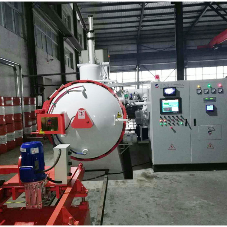 厂家供应hrc2系列双室气冷真空油淬炉 定制连续热处理真空油淬炉