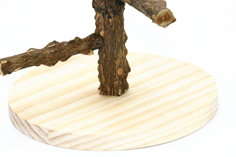 鹦鹉鸟玩具办公室木质花椒木 站架鸟玩具鹦鹉站架 站杠 玩具用品