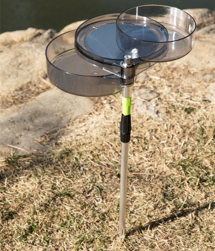 全磁拉饵盘地插强三合一饵料盆强磁散炮盆鱼饵盒开饵盆拉丝盘竞技