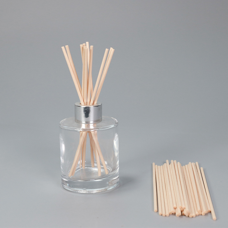 散香纤维棒植物藤条除臭芳香薰棒彩色挥发棒吸水棉芯原木色香水棒
