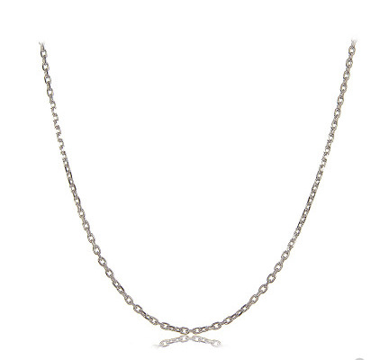 白铜项链防过敏时尚瓜子链盒子链十字链元宝链单细链子搭配项坠饰