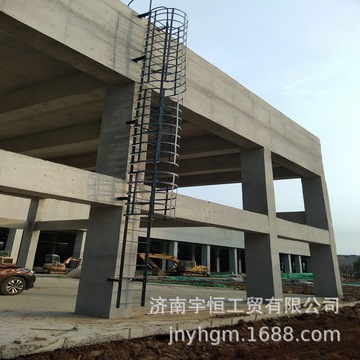 15j401人行钢爬梯生产厂定制 护笼钢梯报价 上屋面钢直梯直销