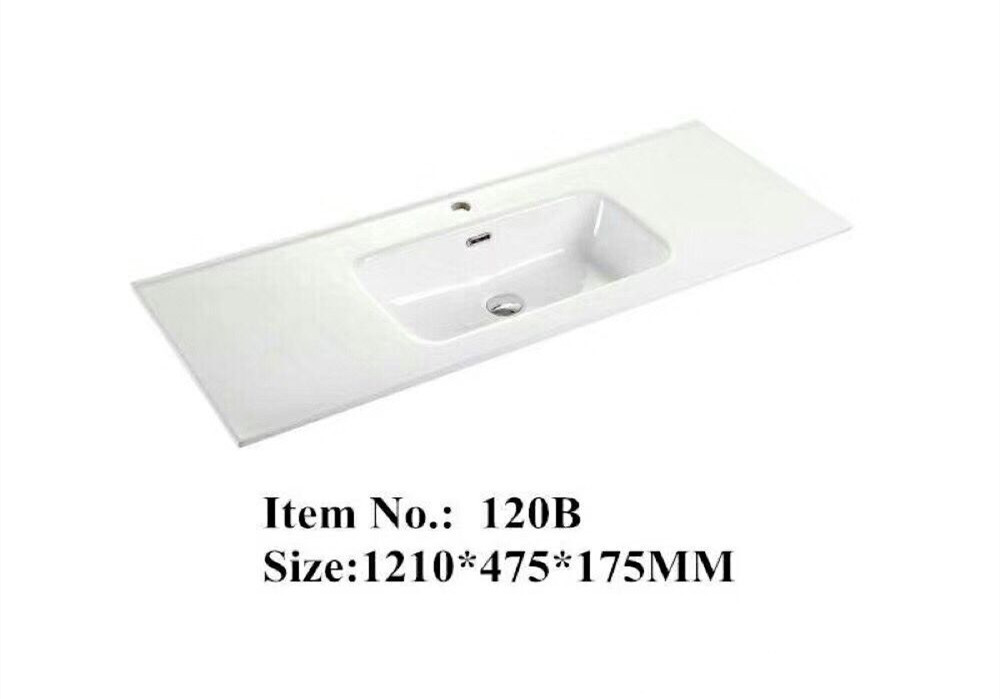 Ceramic Cabinet Basin Embedded Bathroom Cabinet Thin Edge Basin Bathroom Washbasin Integrated Basin Wash Basin Cabinet Basin Ultra-Thin