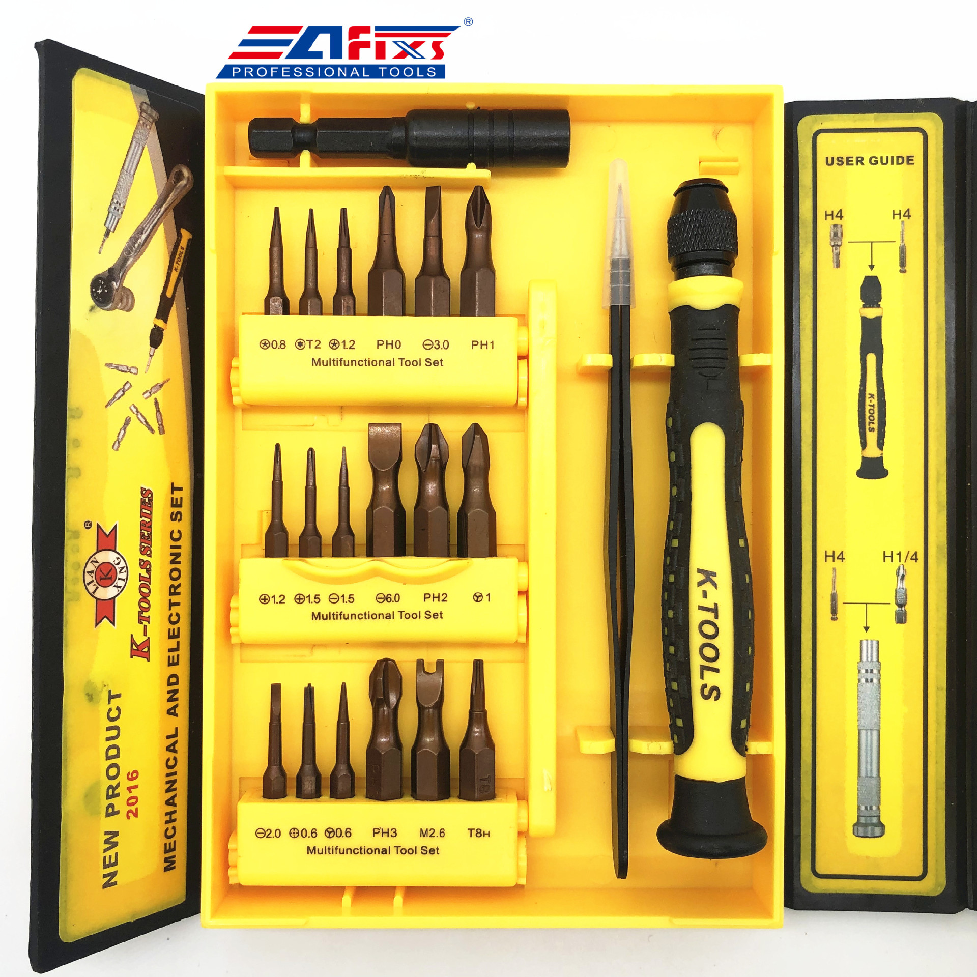 Afixs1679 Telecommunications Screwdriver Tool Set Multifunctional Screwdriver Precision Screwdriver Gift Screwdriver