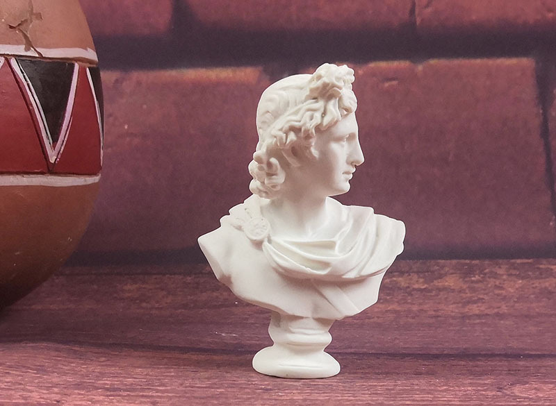 7cm北欧迷你树脂仿石膏像阿波罗 雅典娜亚历山大 面冠女神 拉奥孔