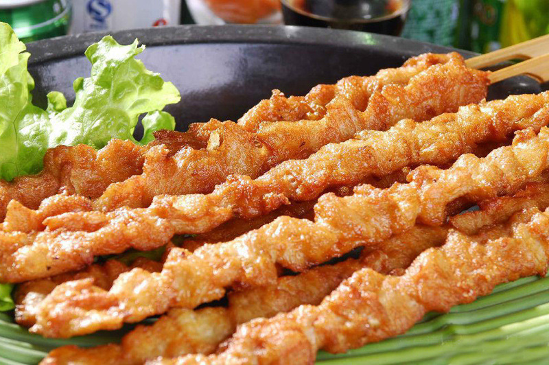 【厂家直销】烧烤鸡肉串 澳洲大串批发 肉串批发 调理肉制品