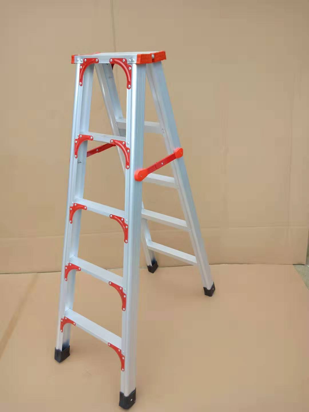 步步高铝合金人字梯3米 家用梯子加厚全角1.2厚家用梯子折叠铝
