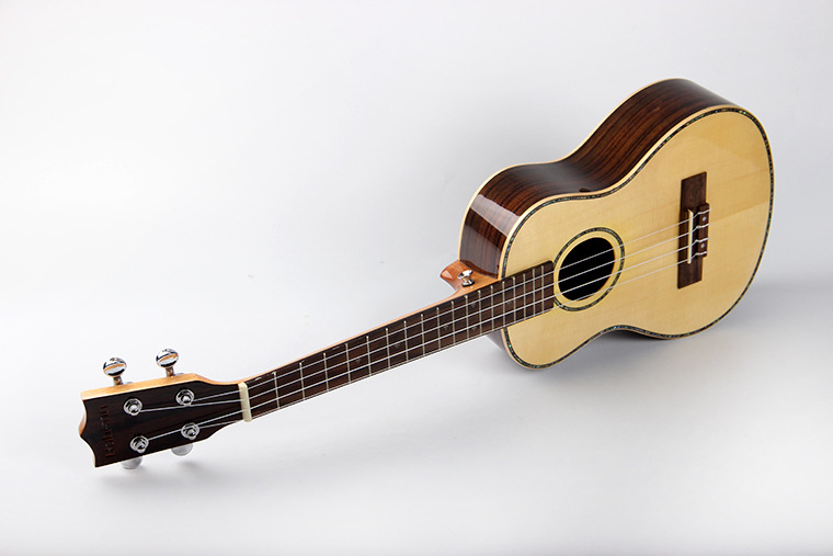 厂家供应21寸24寸26寸云杉单板四弦琴尤克里里夏威夷小吉他批发