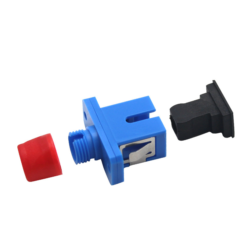 能事通 sc-fc光纤法兰连接器fc转sc光纤耦合器fc适配器