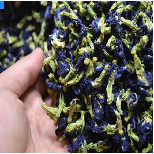 泰国蓝蝴蝶 花茶包500g 邮蝶豆花茶兰蝴蝶蓝花茶干花蓝色妖姬