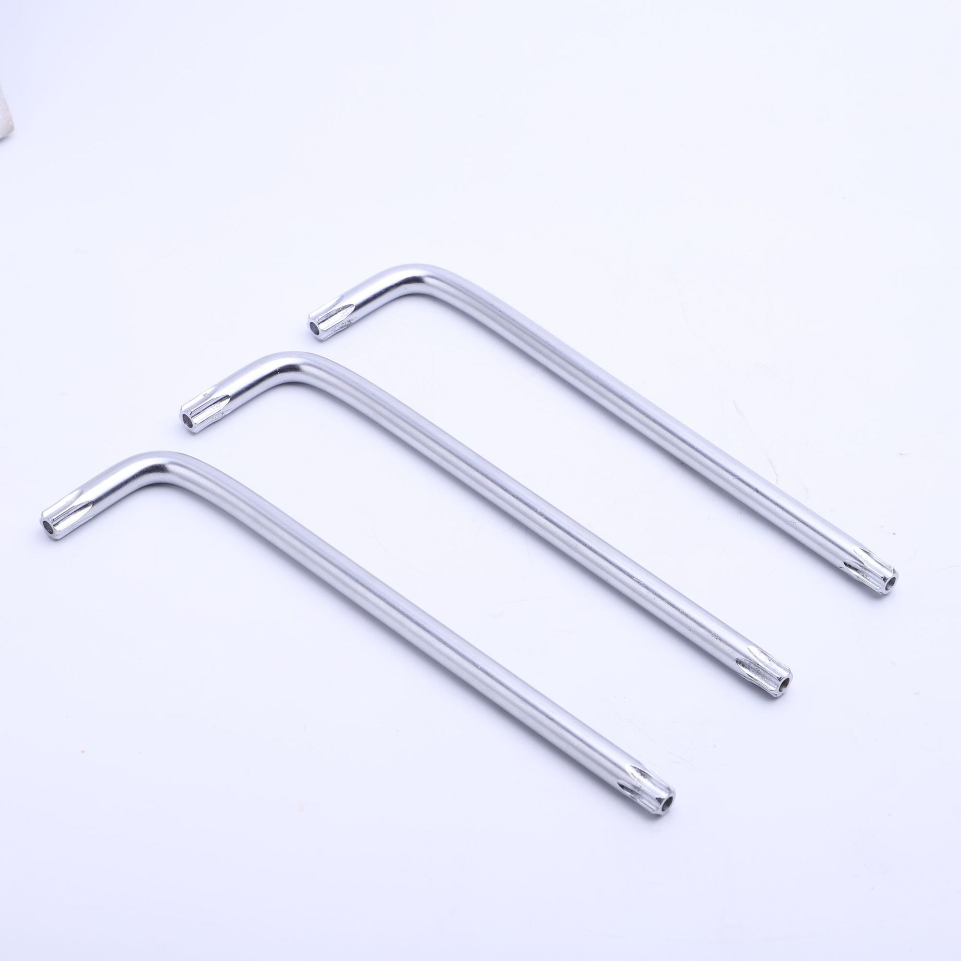 内梅花带孔批头扳手,防盗螺丝拆卸工具,t型防盗螺丝扳手