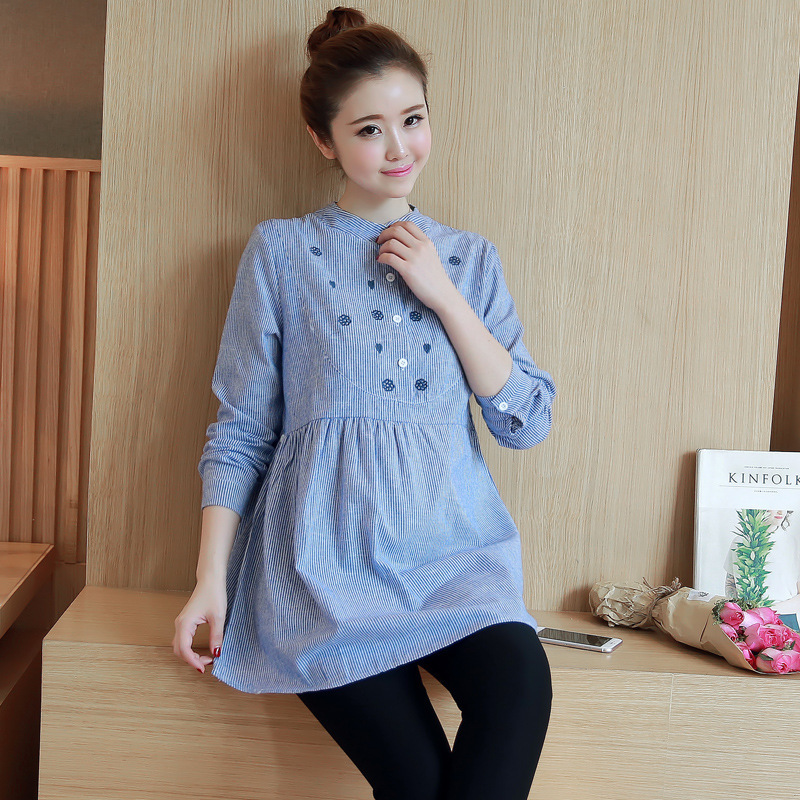 辣妈孕妇装秋装长袖上衣短款冬天衣服怀孕期名媛冬款百搭连衣裙