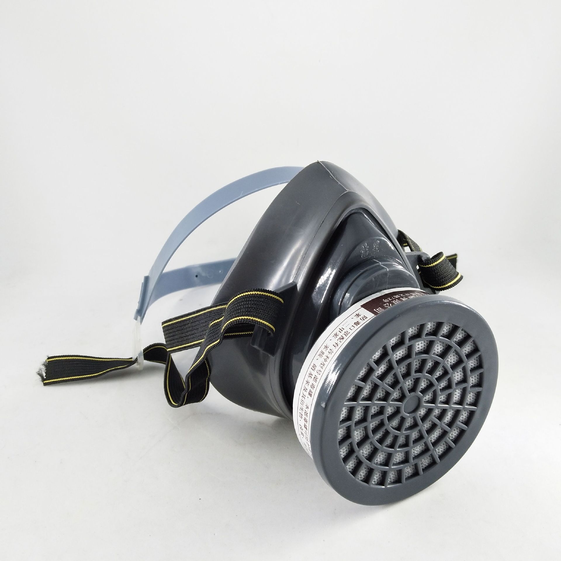 头戴式防毒口罩可更换式防毒防护面罩喷漆工果园