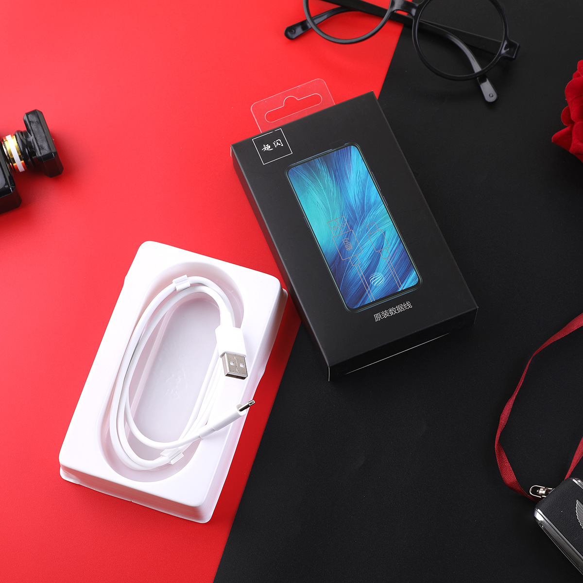 适用于vivo x23 x27 nex双频双引擎闪充充电头10v2.25a充电器套装-阿