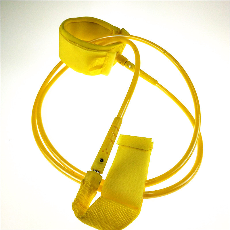 冲浪脚绳户外滑雪板划桨板配件8尺7mm安全脚绳水上运动冲浪脚绳