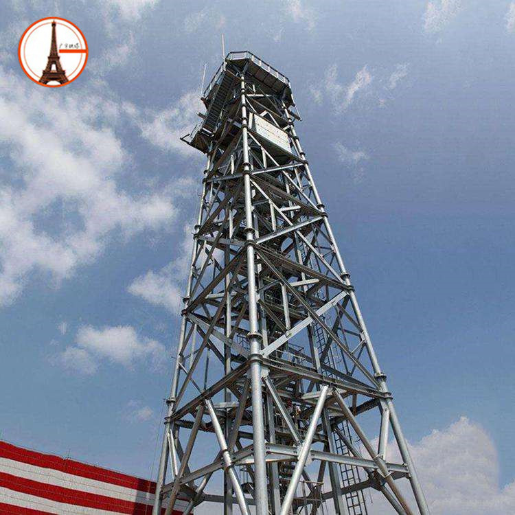 电力施工人字抱杆三脚架立杆机铝合金内悬浮抱杆电力桅杆铁塔