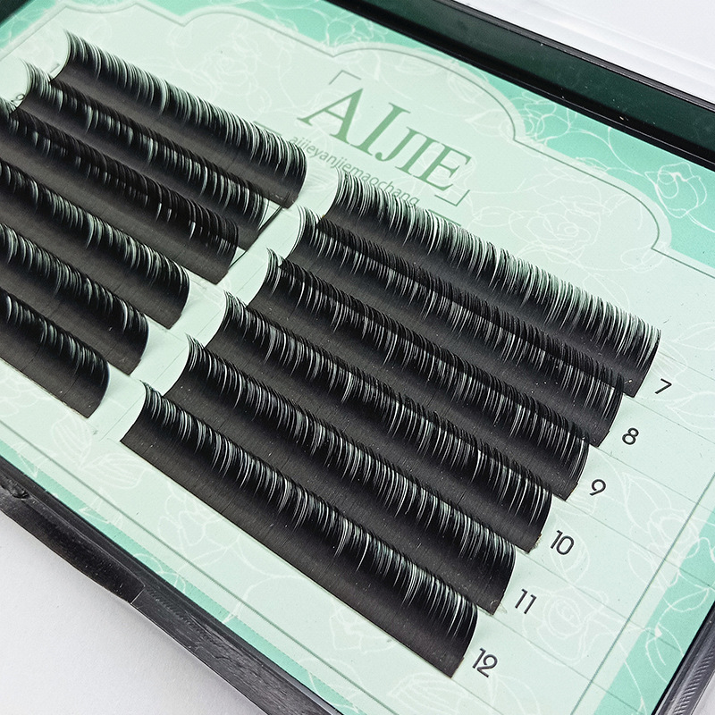 Factory Wholesale Wind Blowing Zero Touch Matte Flat Hair Hand Grafting False Eyelashes