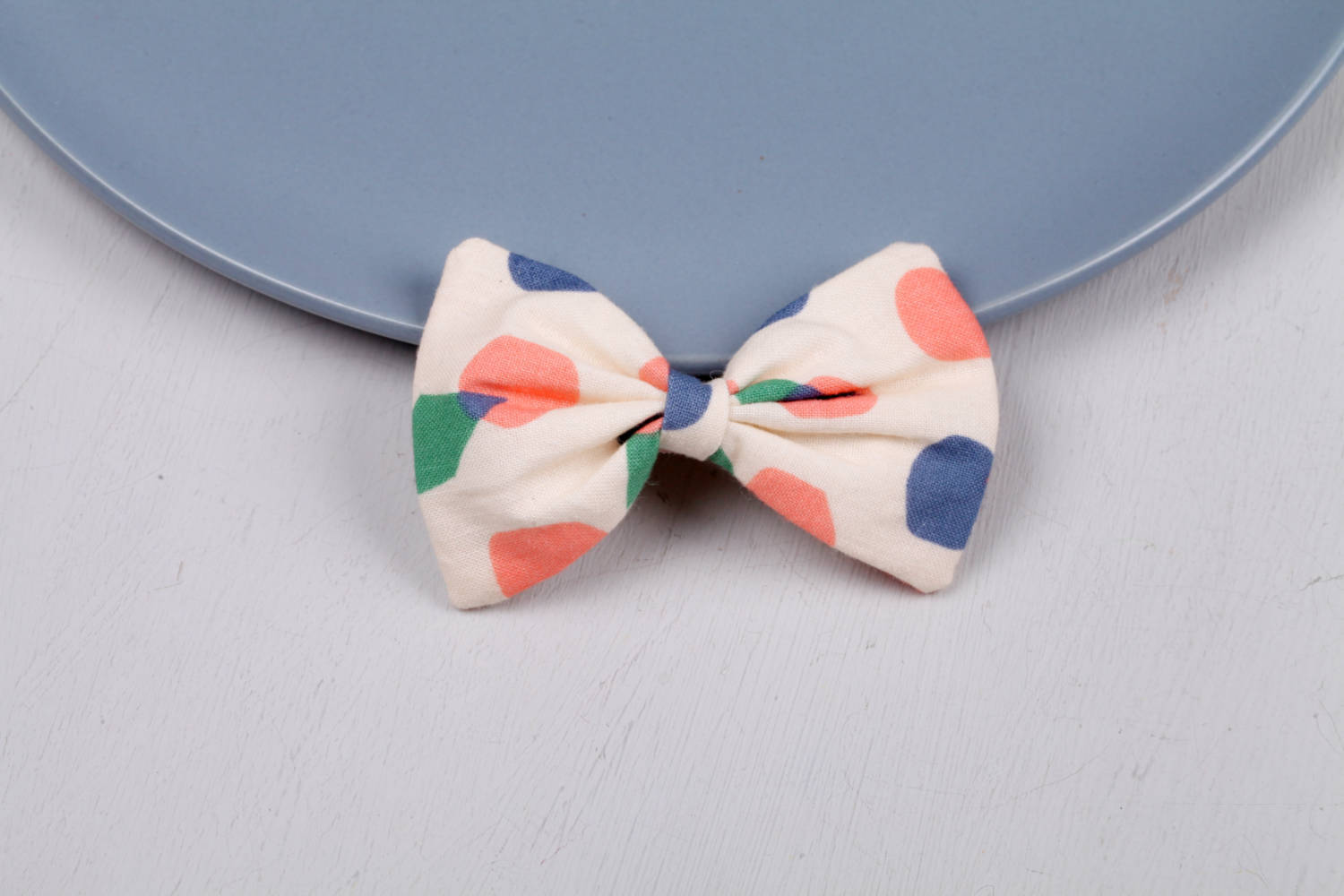 韩国布艺小碎花蝴蝶结发夹头夹南大门新品