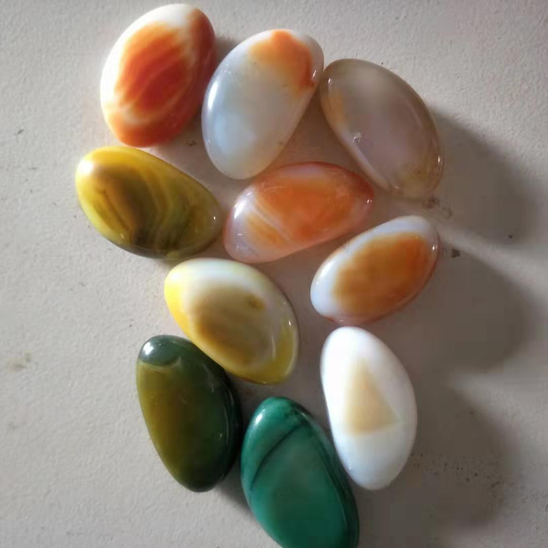 低价批发 鱼缸装饰精品 规格齐全造景用彩色玛瑙石