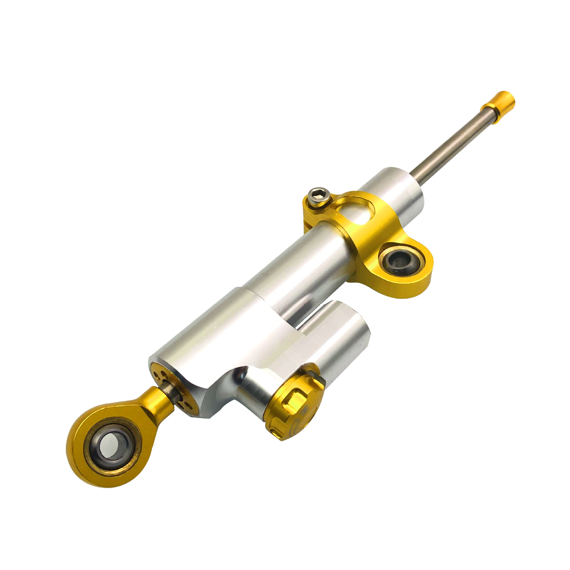 摩托车车把配件钛尺通用减震器方向阻尼器转向稳定器阻尼器跨境