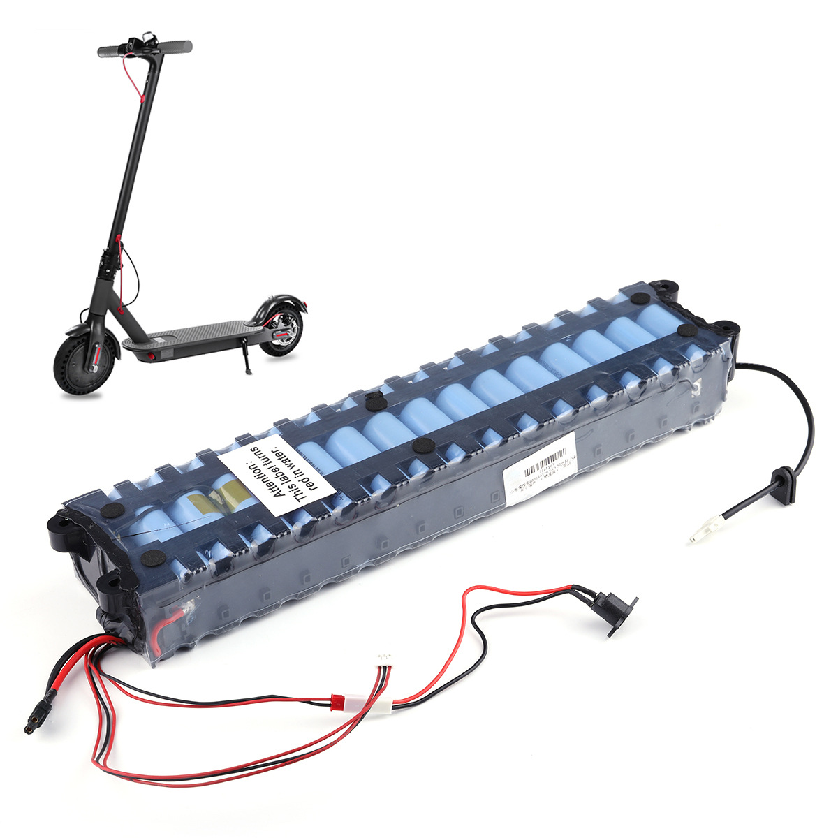 小米m365电动滑板车兼容原装电池更换配件36v带通讯电池组6600mah