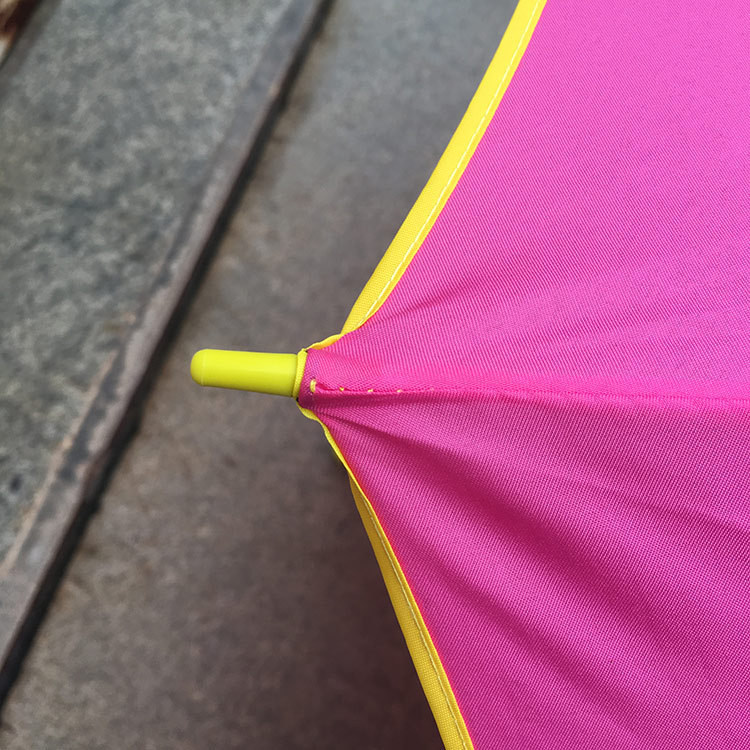 Colored Fiber Golf Umbrella Vinyl 27-Inch Long Handle Umbrella Automatic Straight Umbrella Umbrella Printing Logo Customization Umbrella